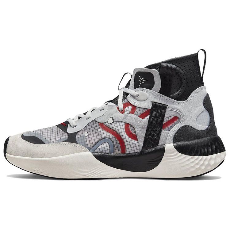 Air Jordan Delta 3 SP Sail University Red Grey Haze Black Lifestyle Sneakers DD9361-106 42.5
