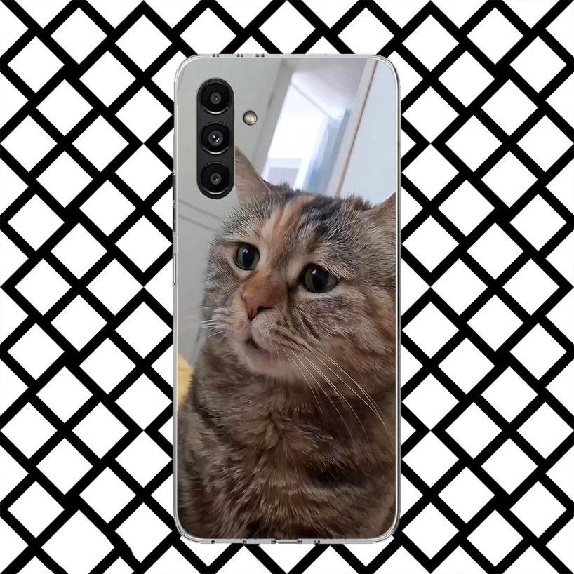 

Pet Cat Funny Memes Phone Case for Samsung Galaxy A17 A37 A57 A16 A26 A36 A56 A15 A25 A35 A55 A14 A24 A34 A54 A13 A23 A33 A53 Ga Samsung A35