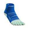 Aonijie Unisex Mid-Calf Five-Toe Marathon Running Socks E4802