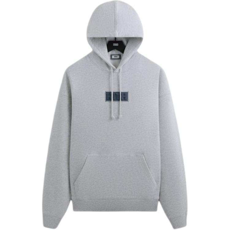 Kith Classic Logo Williams III Hoodie Elevation Unisex Tops Grey KHM032551-002 L
