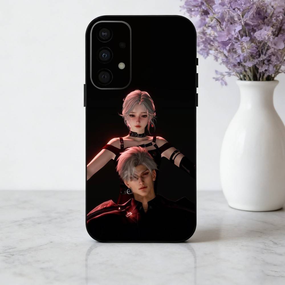 

Чехол для телефона S-Sylus Love And D-Deep Space для Samsung Galaxy A73, A72, A71, A70, A53, A52, A51, Другие Мягкий Черный Чехол Samsung a42 5g