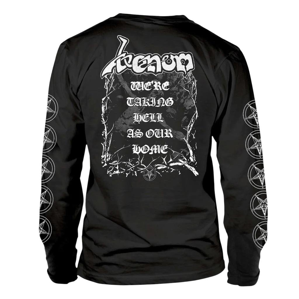 Venom Unisex Adult Welcome To Hell Long-Sleeved T-Shirt