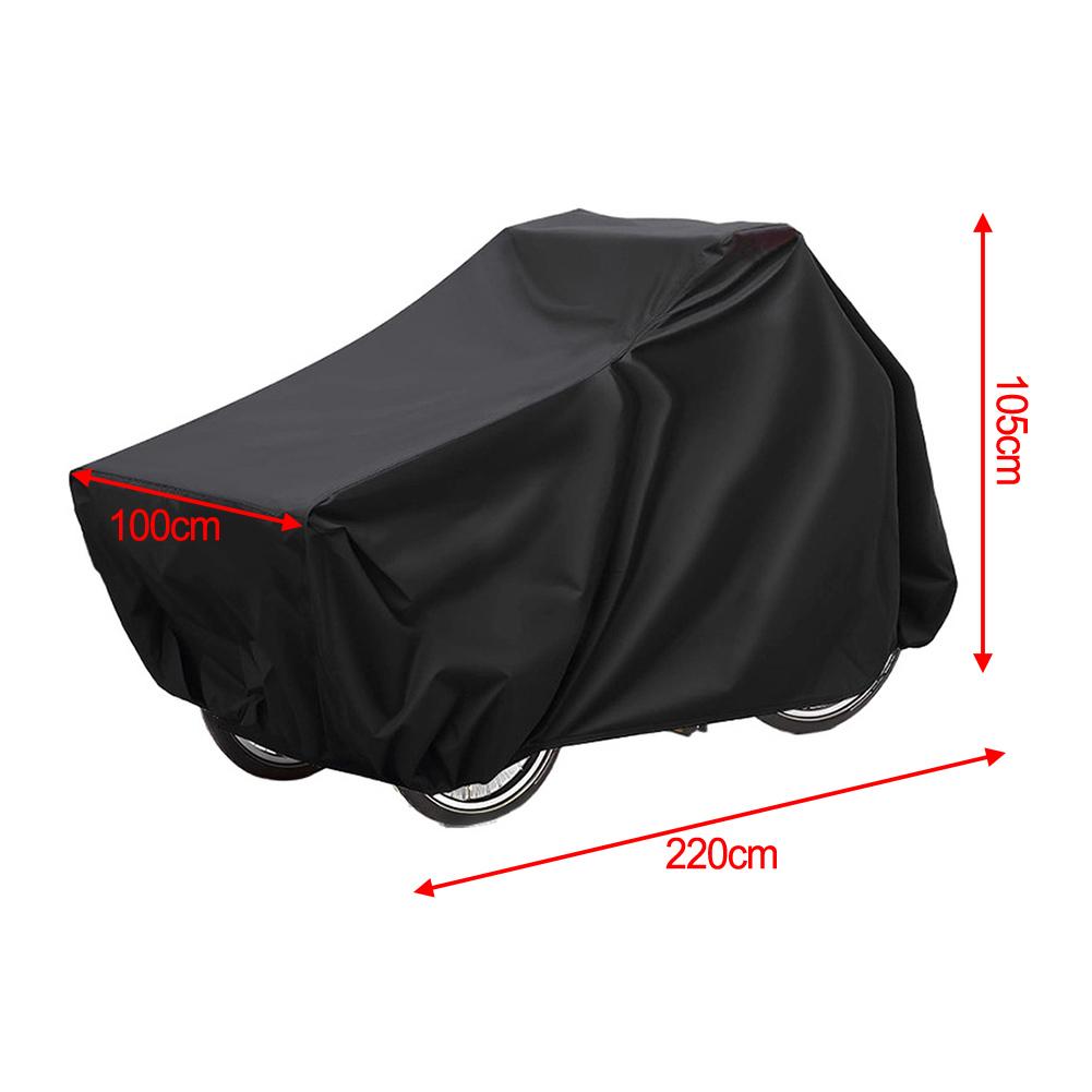 

1PC Adult Tricycle Cover 220*100*105cm And 220*100*110cm For 3 Wheel Bike Electric Trike Covers For Outdoor Waterproof Covers