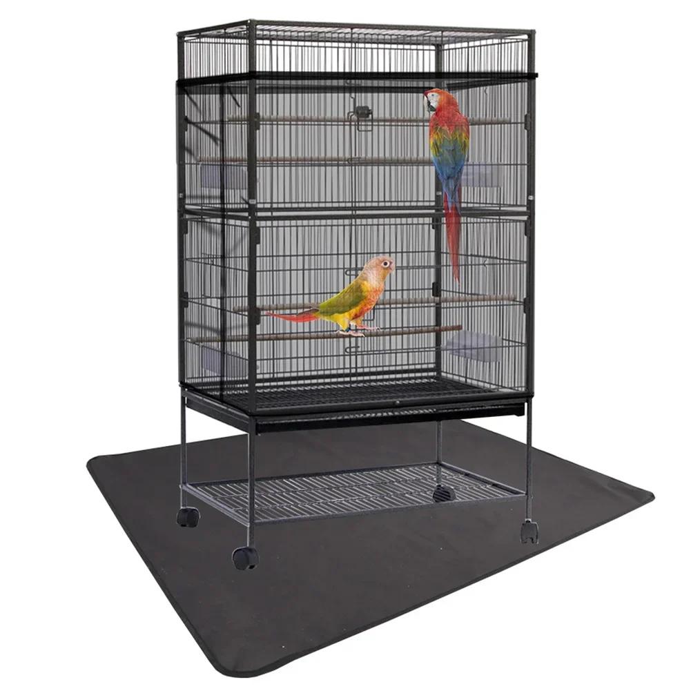 Voor Volière Voor Vogelverblijven 600D Vogelkooi Mat Voor Vogelkooi Vloerbescherming 122*91.4cm 600D Stoffen Constructie