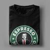 Espresso Macchiato Tommy Cash T-Shirts Herren Rundhals Paar T-Shirts Estland 2025 Eurovision Song Kurzarm T-Shirt Kleidung