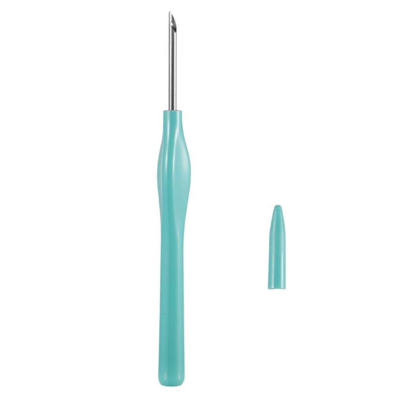 Punch Needle Practical Punch Needle Tool Embroidery Pen with Protective Cover for Embroidery and Crafting Projects