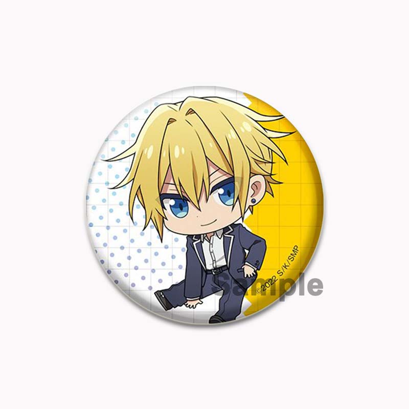 32/44/58mm Round Anime SASAKI and MIYANO Enamel Pins Handmade Brooch Cartoon Cosplay Badge On Backpack Jewelry Accessories Gifts