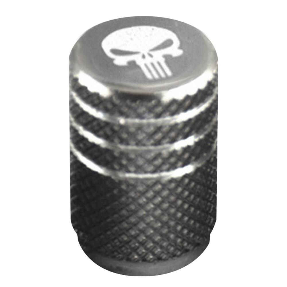 Aluminum Alloy Valve Stem Tire Valve Cap Laser Car Logo Unique Car Tire Decoration Screw-on Small Accessories