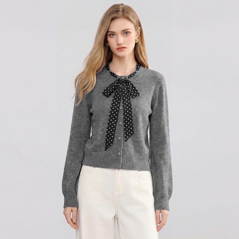 

Tachi Women s French Style Round Neck Knit Top One Size