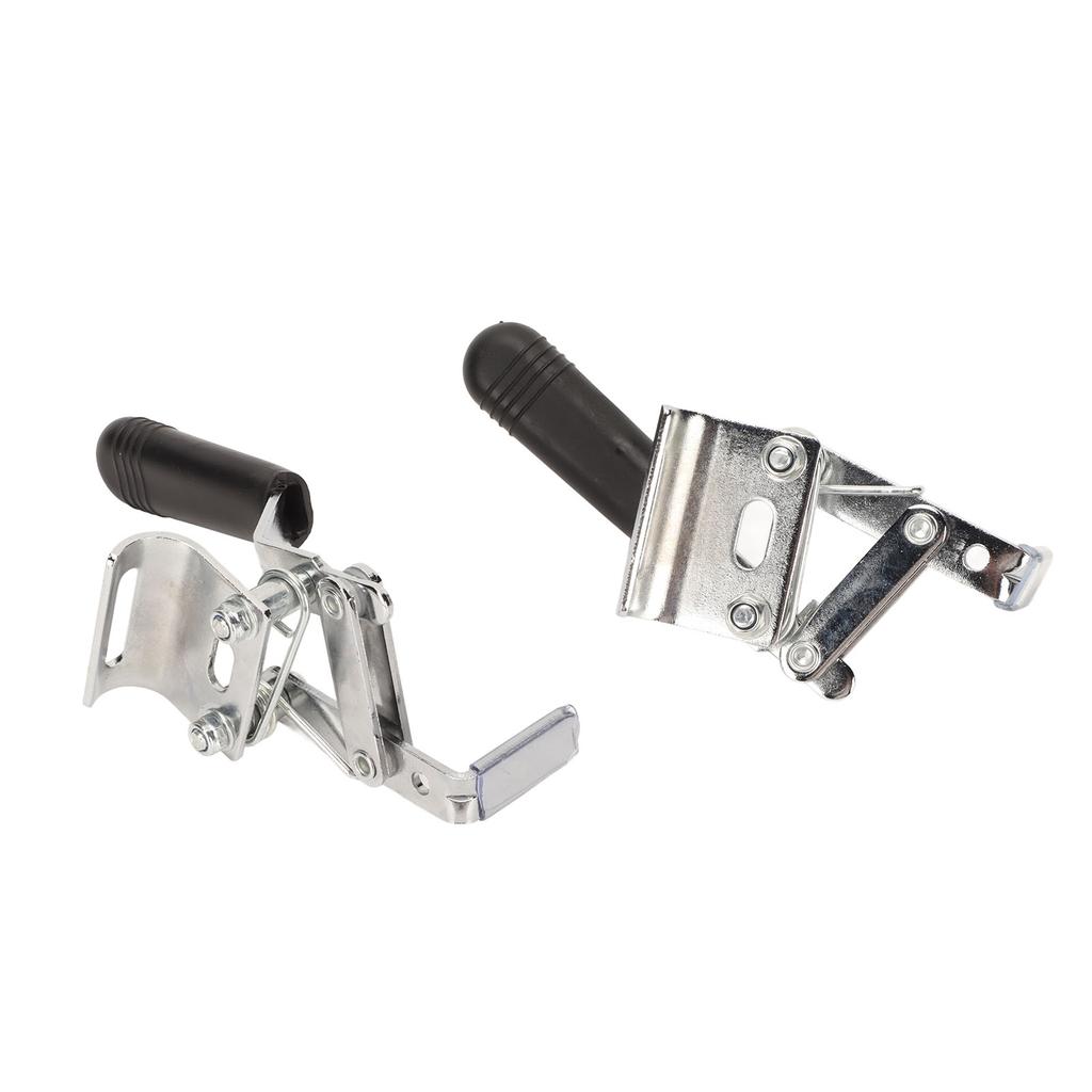 2pcs Wheelchair Brakes Steel Side Mount Assembly Manual Sensitive Wheelchair Locks Brakes