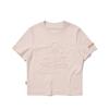 Bbc EarTh STiTch CuToff ShorT Sleeve T shirT  lighT Pink 