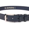Trouser Men's Leather Belt GRANDE PELLE Leather Belt 21450 Blue