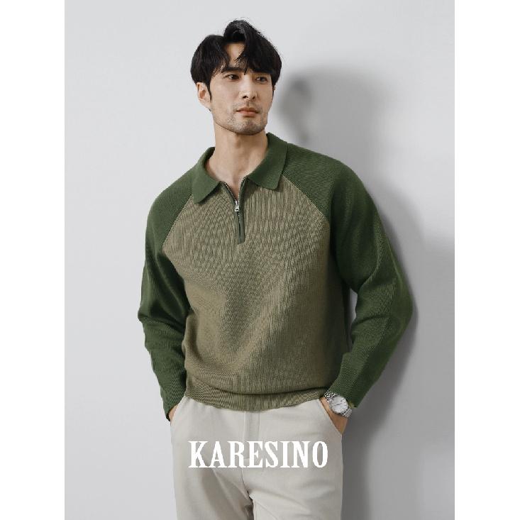 Fall Winter Men New Cardigan Sweater American Retro Casual Laid-Back Style V-neck Sweater Men's Solid Color Inner Wear