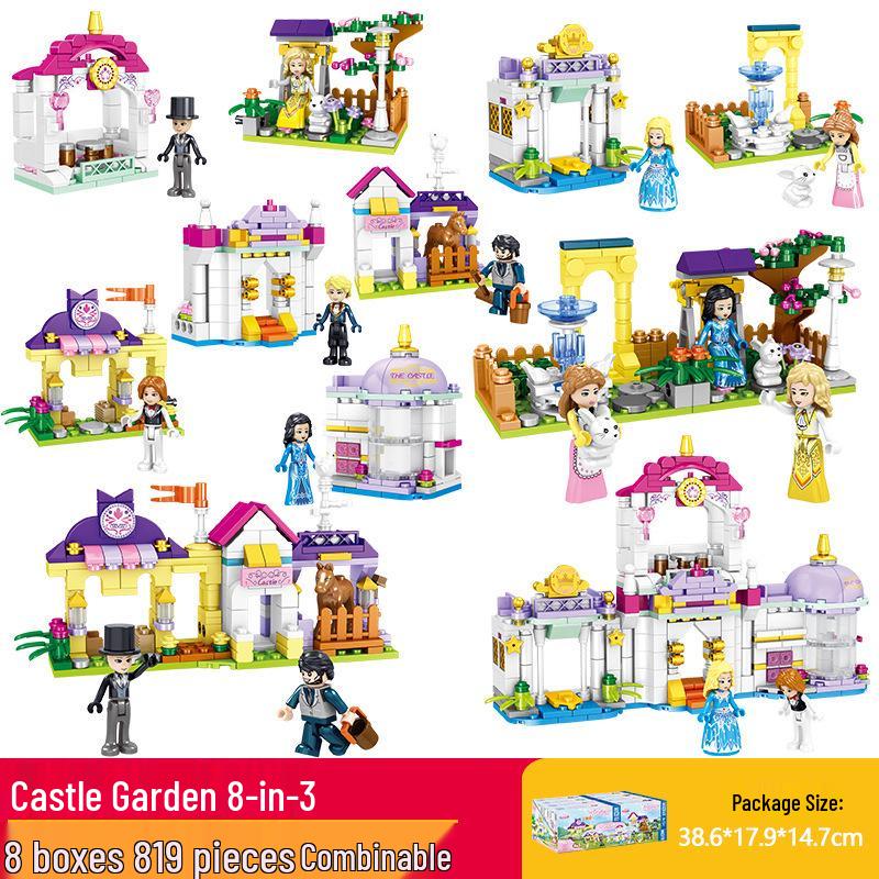 ZheGao Windsor Princess Castle Educational Building Blocks Toy