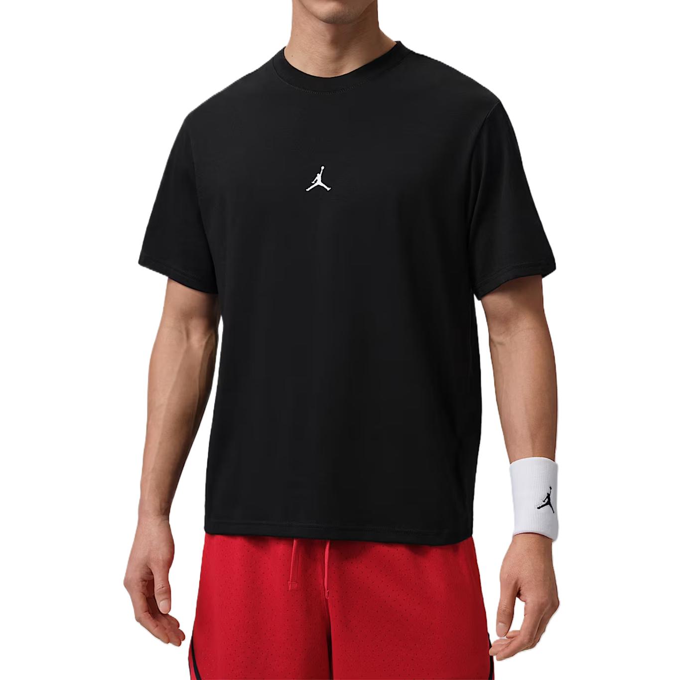 Jordan Sport Moisture Wicking Quick Dry Knitted T-Shirt Men tops IB6758010 S