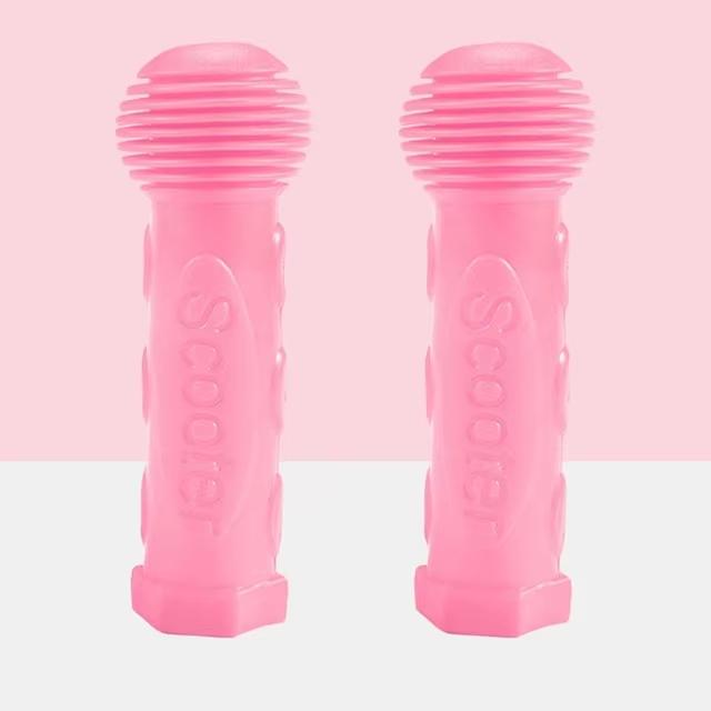1 Pair Rubber Grip Bike Bicycle Handle Bar Grips Cover Anti-slip Tricycle Skateboard Scooter Handlebar for Kids Children Cycling