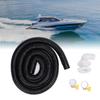 Boat Bie Installation Kit Efficient Marine Bie Drainage System with Flexible Thicken Pipe Clamps and Elbow Connector for 1100GPH Bie Pump