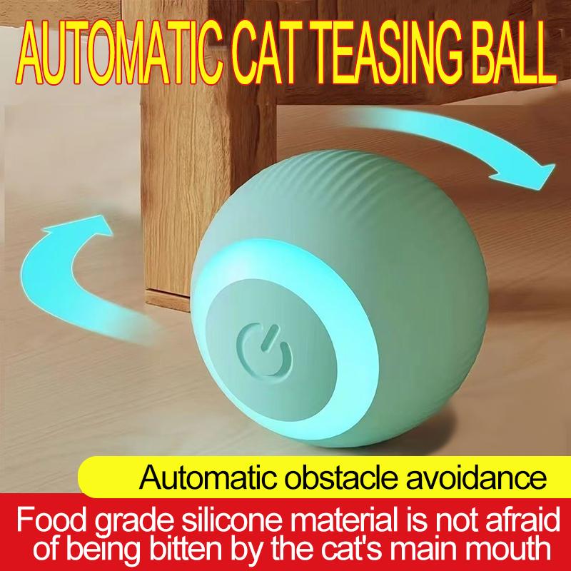 Interactive Cat Ball Automatic Cat Toy Indoor Cat Toy Electric Games Pet Products MWJ01