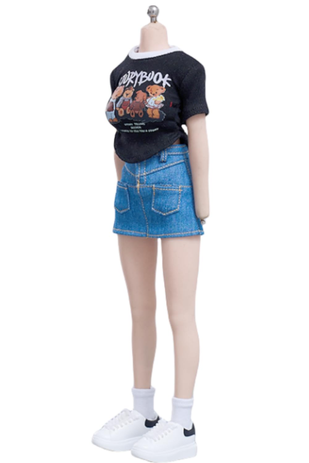 

HiPlay Cdtoys Юбка на бедрах cd064D Комплект одежды Подвижная фигурка Совместима с телом TBLeague 1/6 Футболка