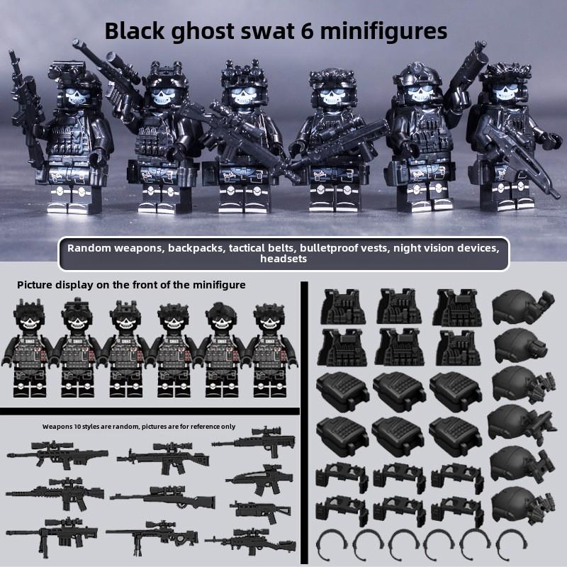 Bausteine, Figuren, humanoide Puppen, Spielzeug, Minifiguren, humanoide Puppen, Kinderspielzeug, Geburtstagsgeschenke, Zeichentrickfiguren.