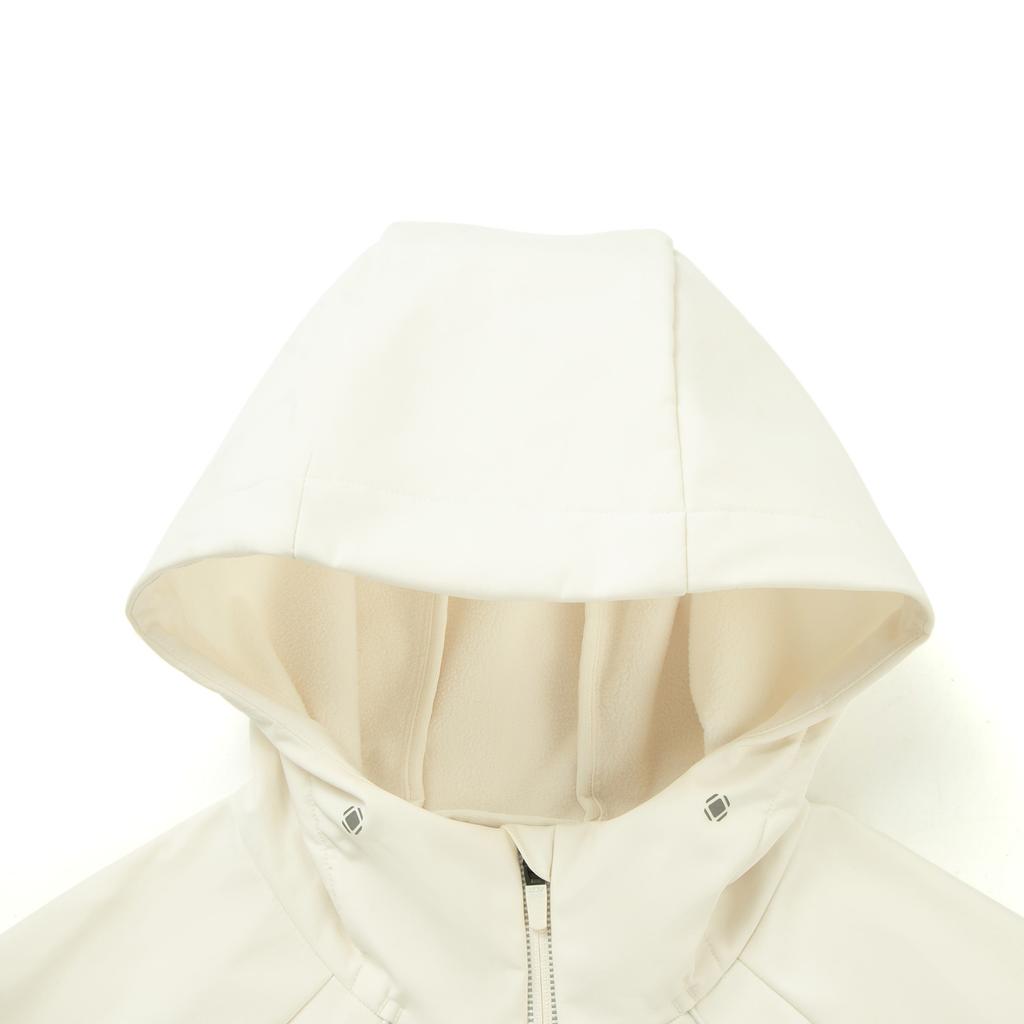 Li Ning Running Series Windproof Water-Repellent Hooded Softshell Jacket Women Jackets AFDVG72-1