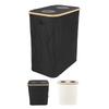 Recycling Bin Storage Reusable Double Inner Bag Foldable Recycling Storage Collection Container with
