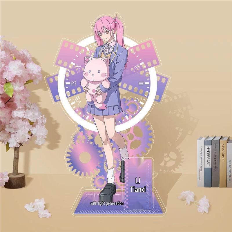 Link Click Peripherals: Extra-Large Acrylic Standee - Exquisite Qiao Ling & Lu Guang Desktop Ornament