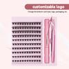 Diy False Eyelashes Hot Melt Multi-Hair Single Cluster Self-Grafting False Eyelashes Segmented Eyelashes