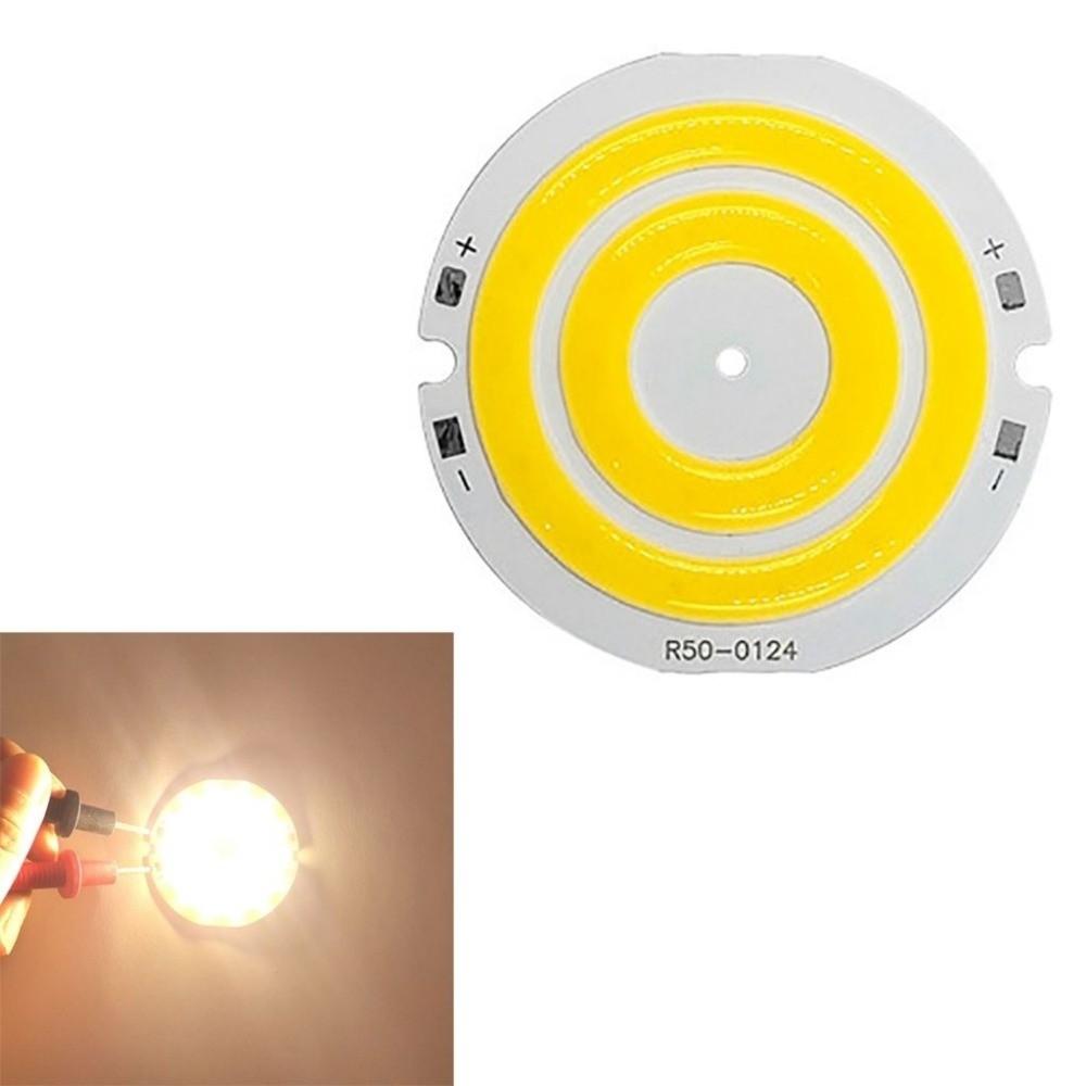 Lamp Circular LED Warm/Cold/Red/Blue Light COB Lighting Light Plate Lighting Components COB Chip