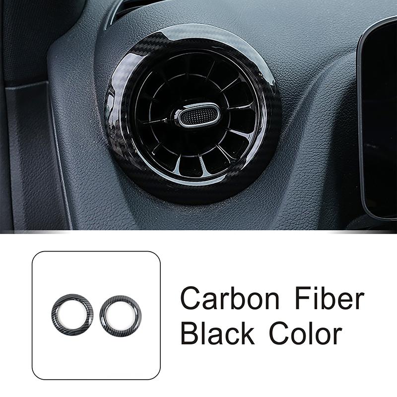Car Air Condition Outlet Vent Circle Frame Trim For Mercedes Benz B Class W247 GLA H247 GLB X247 - Interior Accessories
