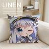 Cute Is the Order a Rabbit Cushion Cover Pillowcase Set Pcs x x Breathable Washable Sofa Cushion Cover