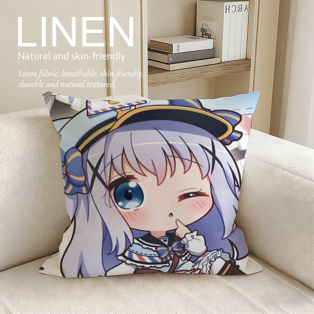 Cute Is the Order a Rabbit Cushion Cover Pillowcase Set Pcs x x Breathable Washable Sofa Cushion Cover