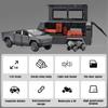 1/32 Pickup Trailer RV Model Kit, Car Model Diecast Metal Toy,Truck Model Simulation Sound Light,Toy Trucks with RV Motor,Best Gift for Kids or Model