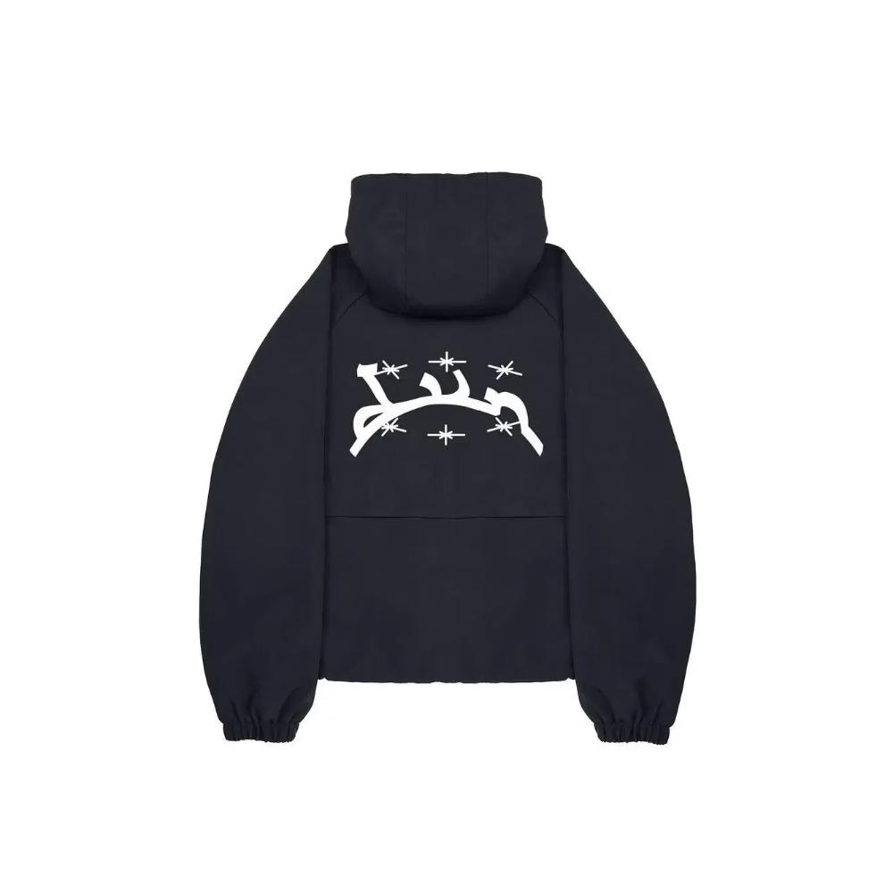 ZYLLO Streetwear Y2k Track Jacket Retro Classic Print Windbreaker Zip Sweatshirt Hoodie Fashion Harajuku Bomber Jacket Tops Unisex