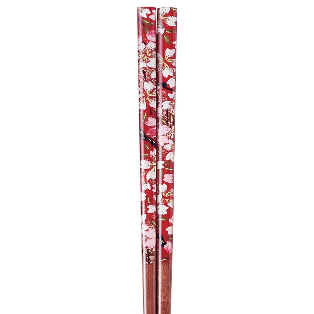 Chopsticks Set of Acrylic Resin and Natural Dishwasher Made in PID9148 J-kitchens 4, Material Wood, Safe, Japan,
