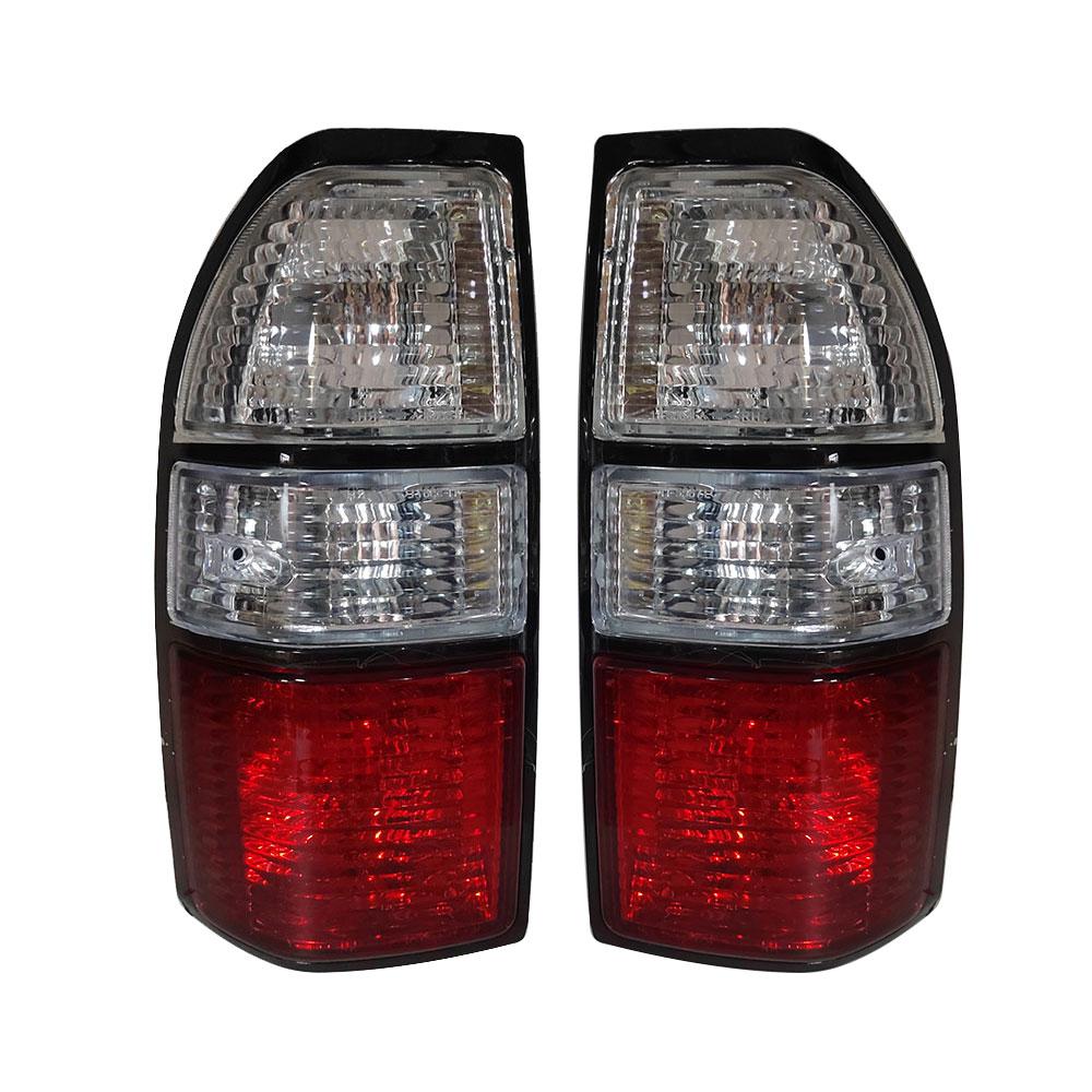 Set Car Taillights Rear Brake Lights for Toyota Prado KZJ95 Fj90 Lc90 Fj95 3400 1998 1999 2000 2001 2002