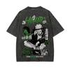 Kinji Hakari T-shirt Jujutsu Kaisen Heren Zuurwas Jackpot Anime Streetwear Idle Death Gamble Kirara Vintage Bootleg Tee