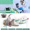6200 Half Face Dust Gas Mask with Protective Fog Proof Glasses Industrial Painting Spraying Respirator Filters Safety Work