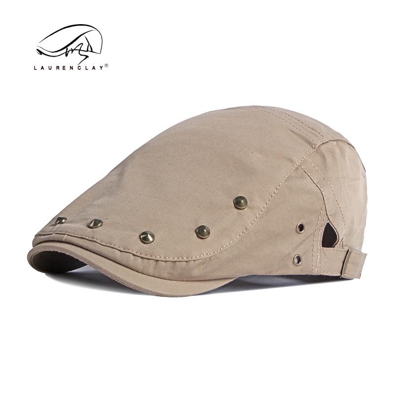 Oohmy Adjustable Summer Hat Vintage Breathable Mesh Newsboy Beret Ivy Cap Cabbie for Men And Women Fashionable Outdoor Headwear
