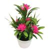 Flower Fake Outdoor False Plants Flowers Artificial Garden Home Decor Pot With