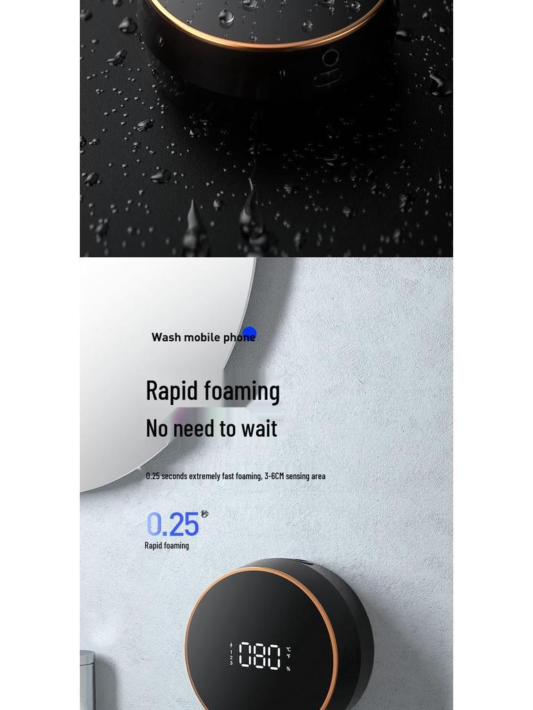 Smart USB Automatic Wall-Mounted Touchless Soap Dispenser