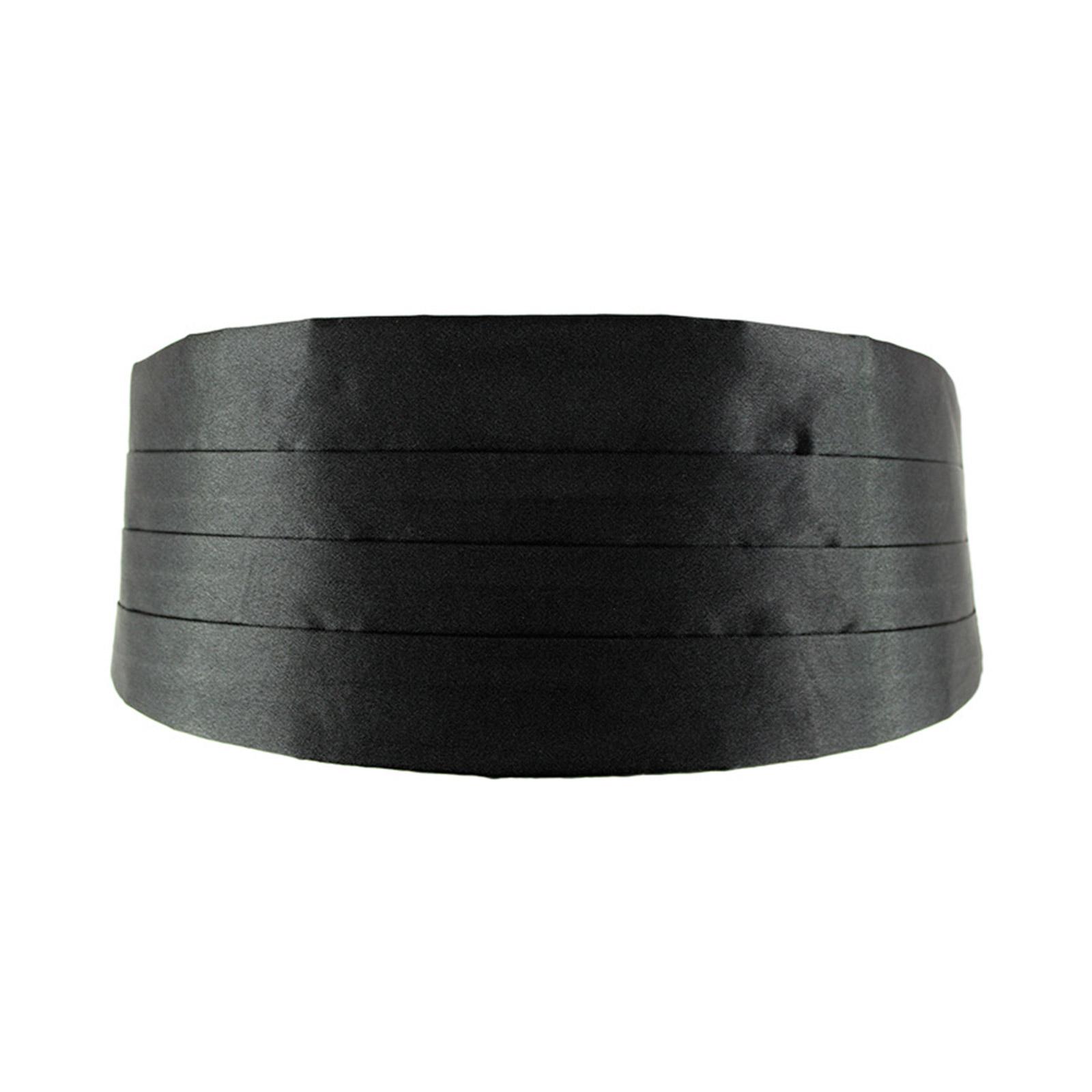 

Регулируемый кушак для мужчин, подходящий для свадеб, деловых встреч и изысканных мероприятий. Подчеркните свой формальный наряд. чёрный