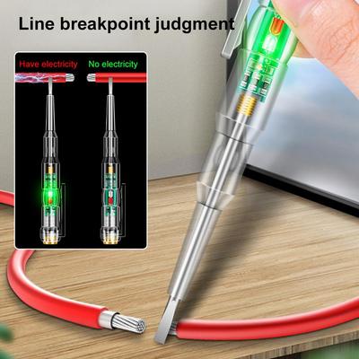 1 Pcs Smart Voltage Tester Pen Induction Test Pencil Voltmeter Circuit Tester Electric Screwdriver Indication Tool