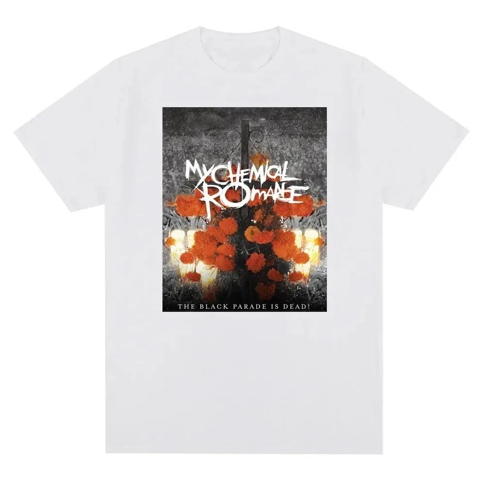 My Chemical Romance Mcr Band Men Women T-Shirt Printed T Shirt Casual Short Sleeve Tshirt Streetwear Trend Tee Tops Best Selling