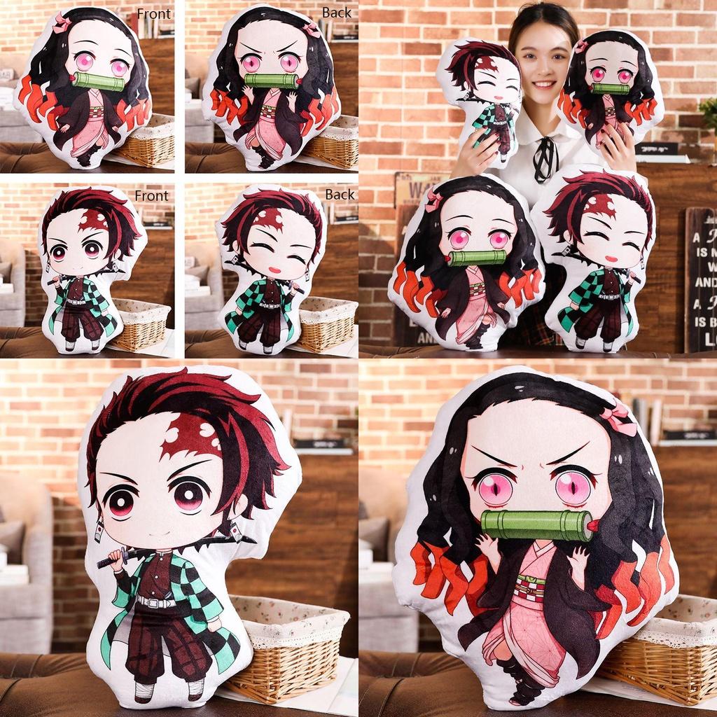 Soft Plush Pillow Of Anime Demon Slayer Kimetsu No Yaiba Kamado Nezuko For Kids