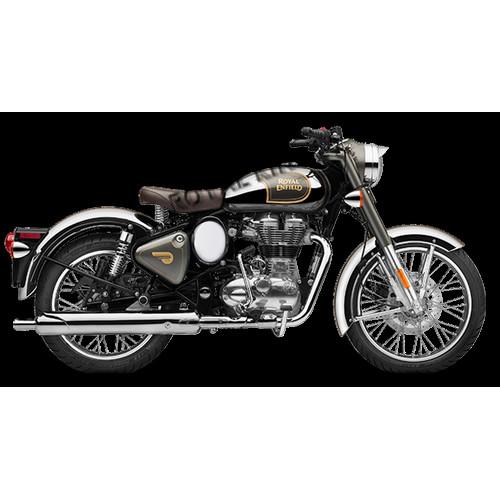 Diamond Cut "Black Headlight Grill Fit For Royal Enfield Old Classic 350 & 500"