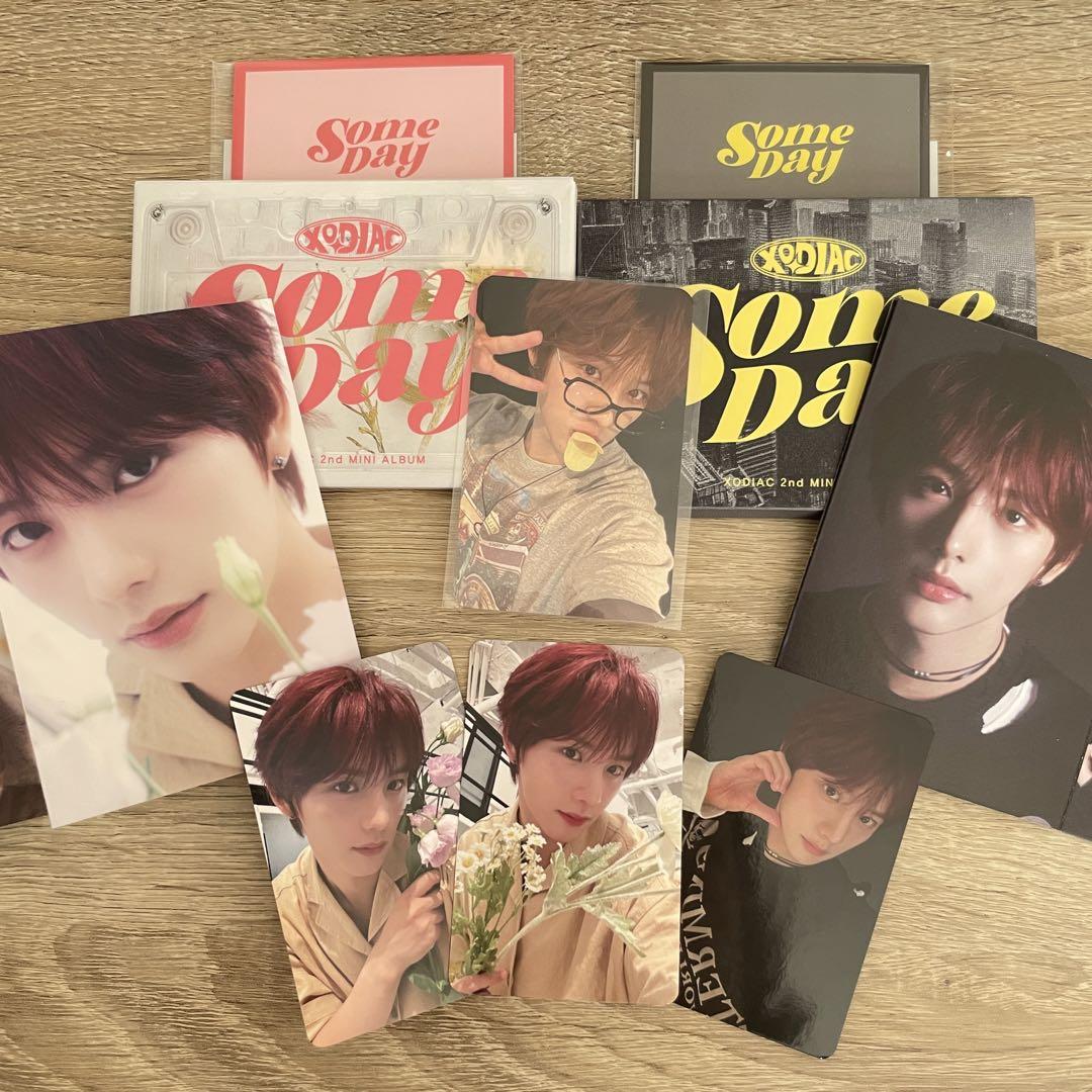 

[USED] xodiac Shin Someday Trading Card Set Bonus Pensa Autograph Session