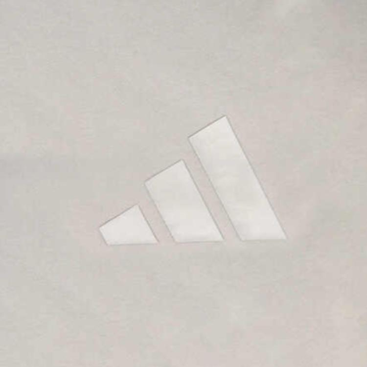 Adidas Fustl Down Vest Logo Design Striped Warm Sports Casual Loose Stand Collar Down Gilet Men Vests Cement-Gray JI8754