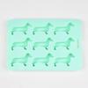 Dog Ice Cube Tray 9-hole Puppy Ice Cube Mold Dachshund-Shaped Silicone Mold
