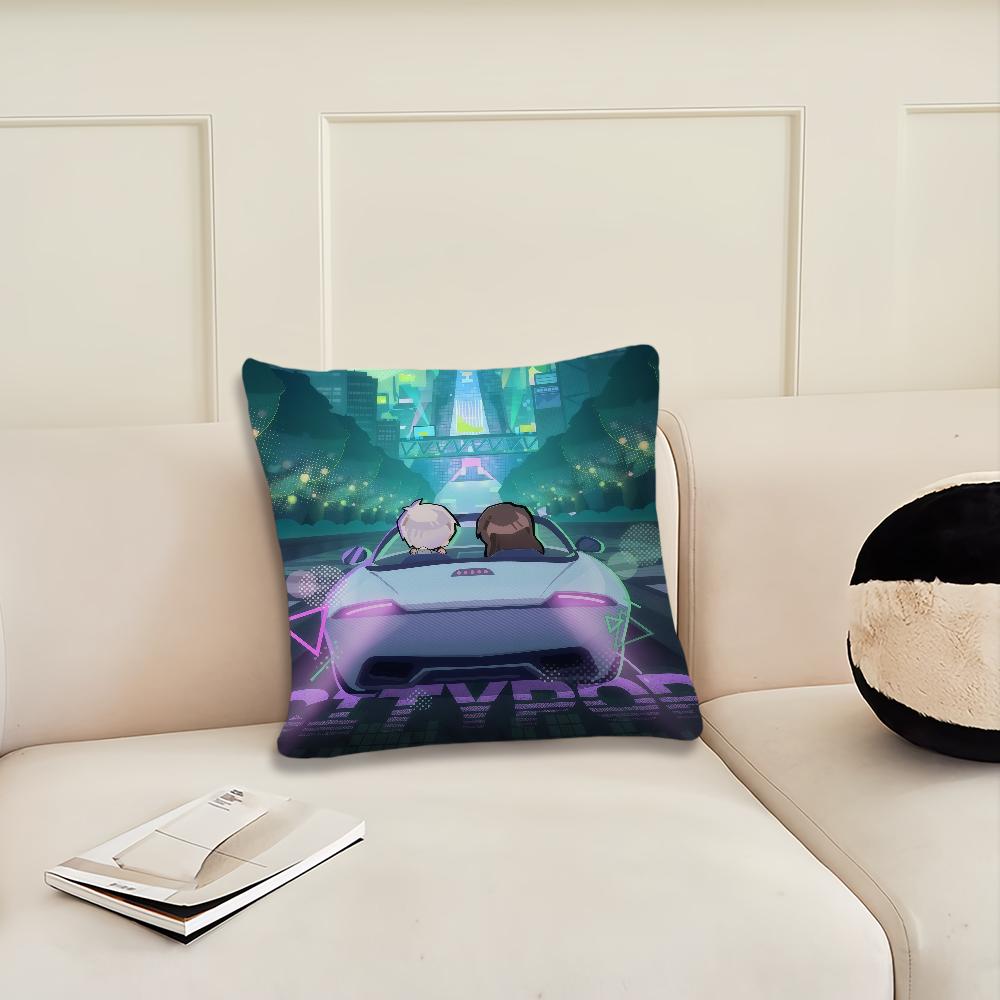 Love and Deepspace Game F Cushion Cover Pillow Cover Decoration Room Home Sofa Living Office Car Nordic Simplicity